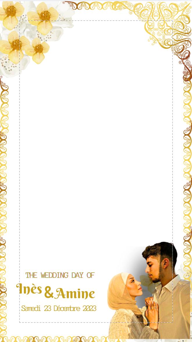 Filtre Snapchat Inès & Amine