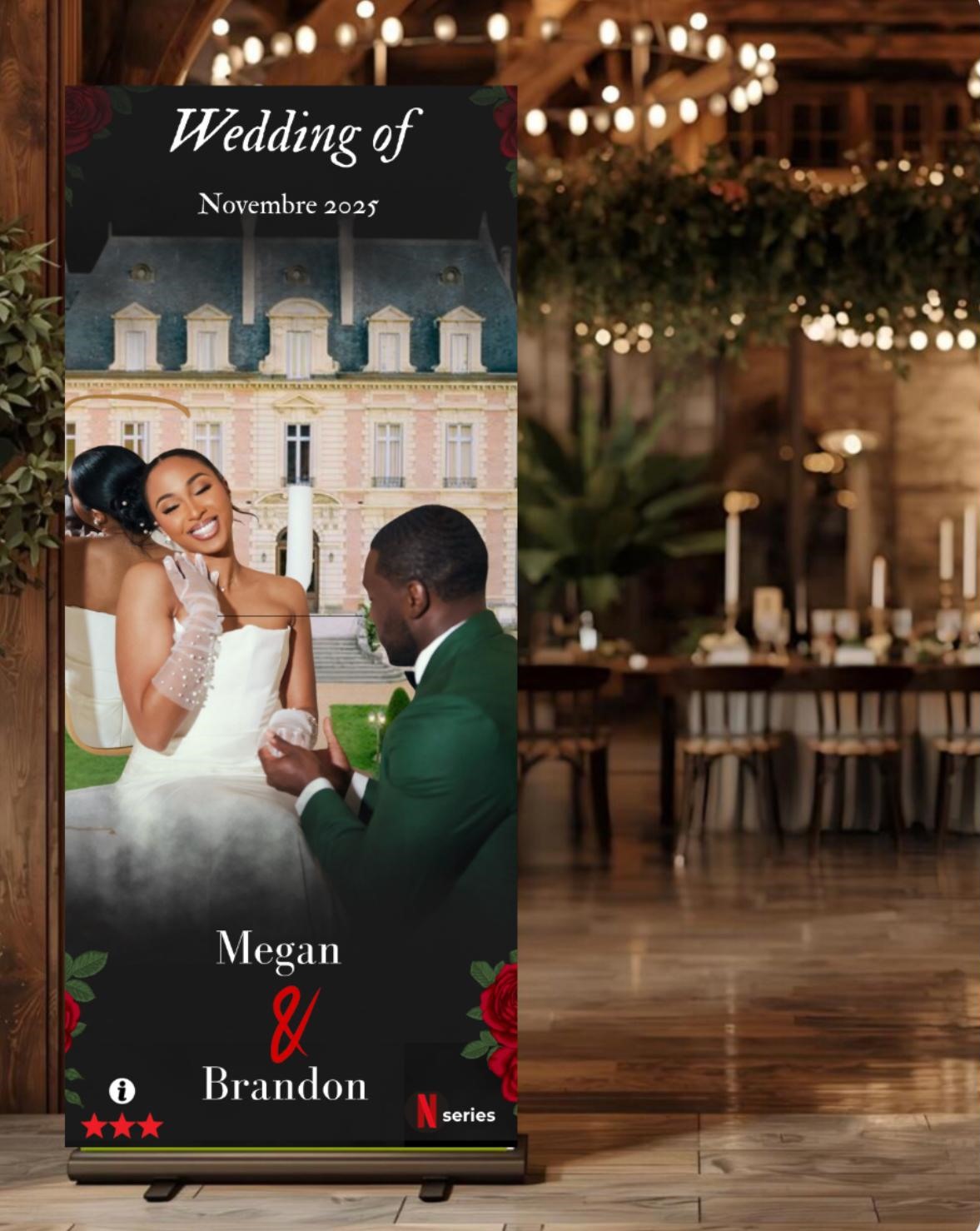 Roll-up thème Netflix
