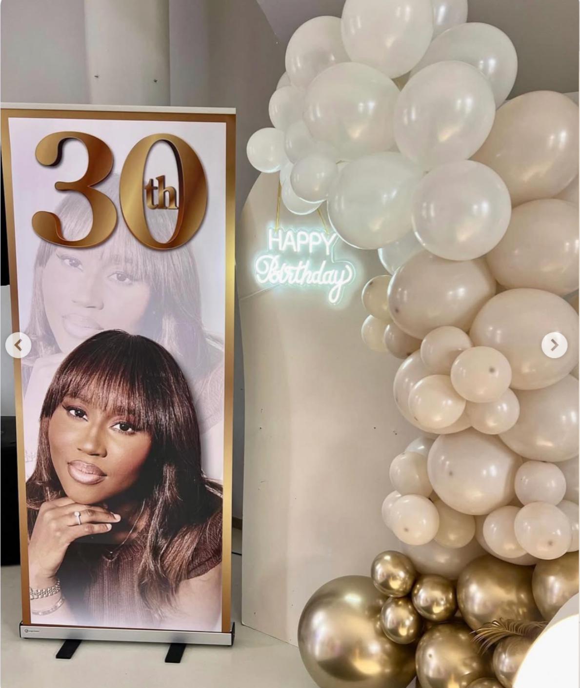 Roll-up 30th Birthday
