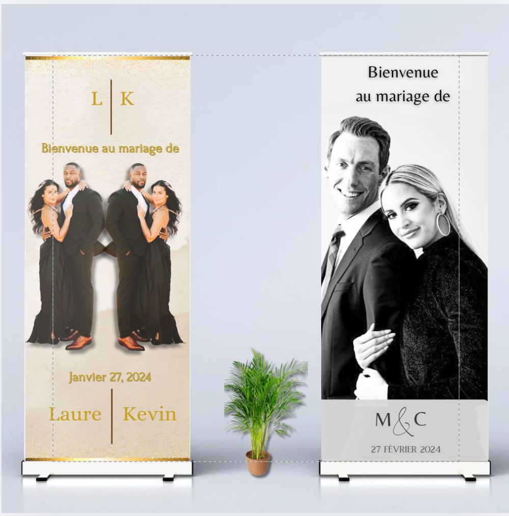 Roll-up kakémono personnalisé