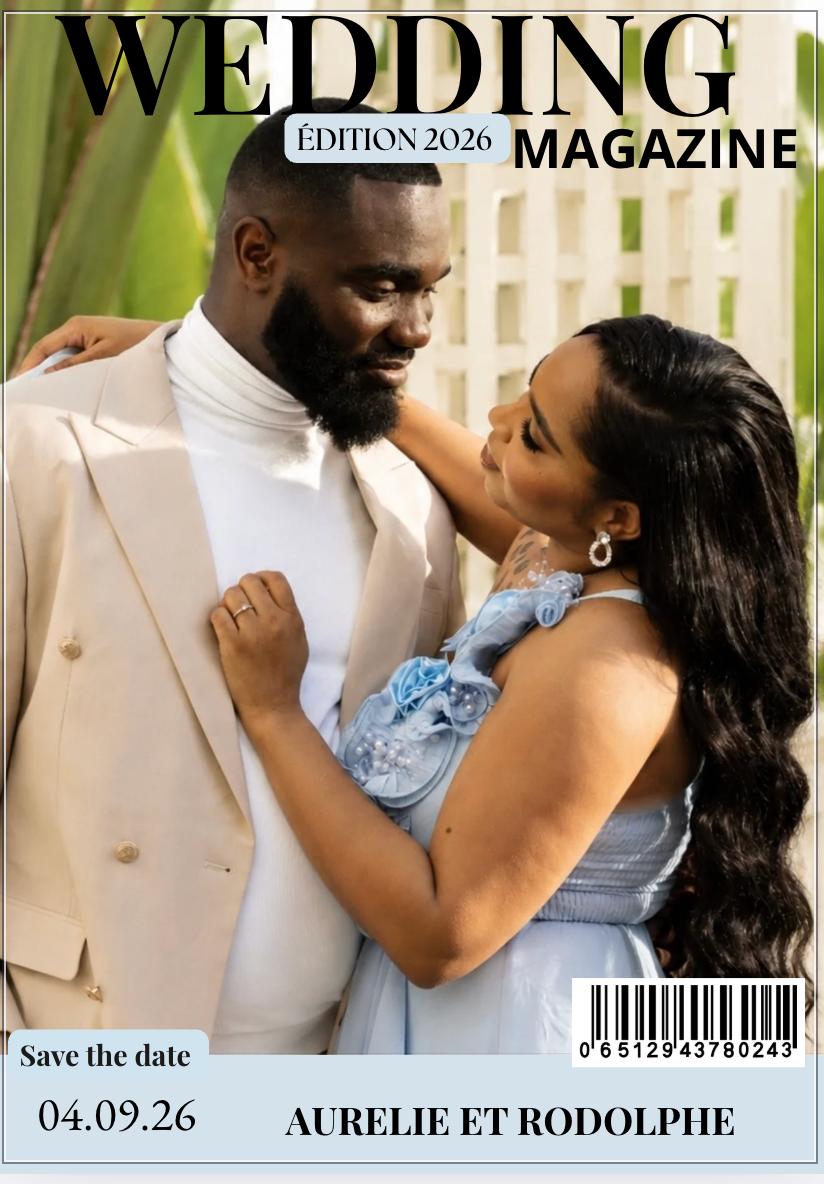 Faire-part numérique Aurelie & Rodolphe — Wedding Magazine